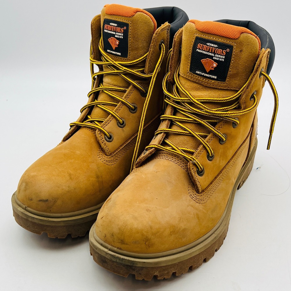 Herman Survivors Professional Series Mens 9 Waterproof Anti-Puncture Work Boots